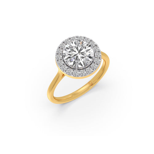 2.34 ct Haloire Solitaire Ring