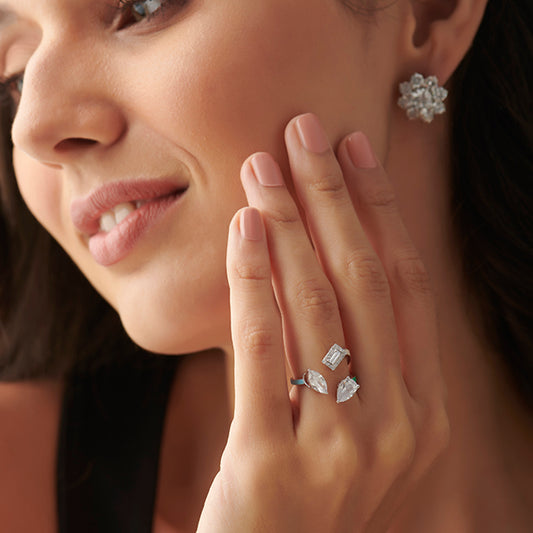 Trio-Cut Diamond Ring - MH