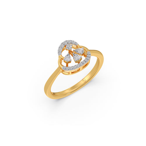 Seraphina Cluster Diamond Ring
