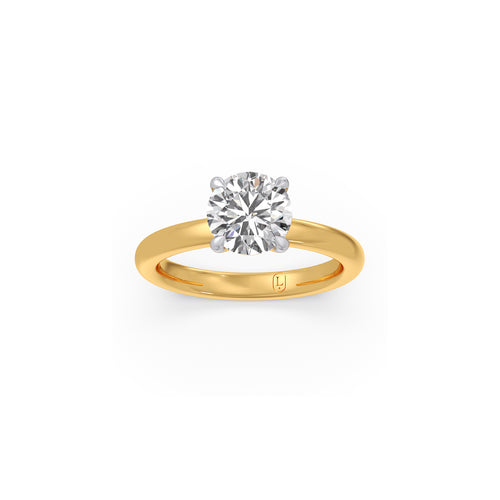Round Classic Solitaire Engagement Ring