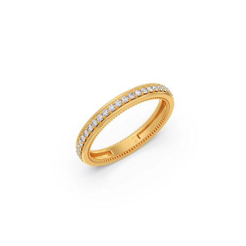 0.44ct Eternity Pave Diamond Band