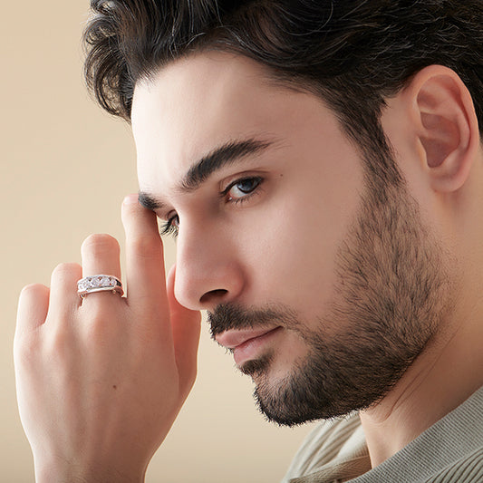 Titan Round Men's Diamond Ring - MQ