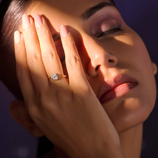 Hexa Signature Diamond Ring - MQ