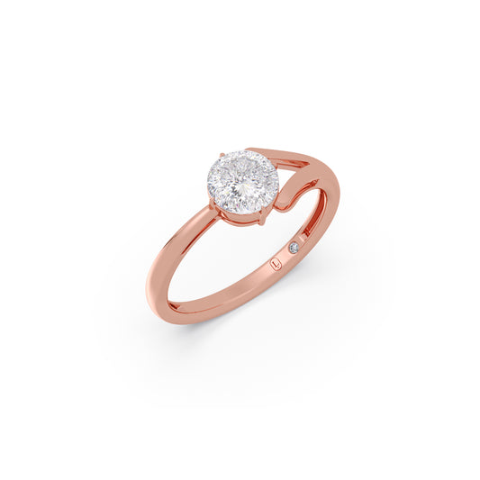 Portuguese Split Shank Rings - Rose