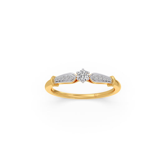 Forevermark Round Diamond Ring - Yellow