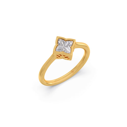 Classic Lily-Cut Diamond Ring