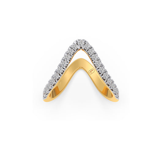 Victory Diamond Ring - Yellow