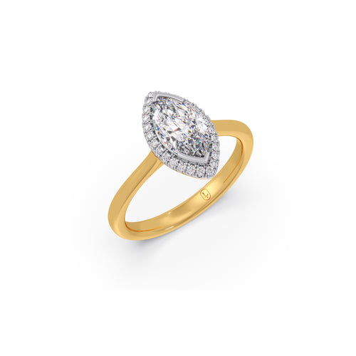 Signature Pear Solitaire Diamond Ring