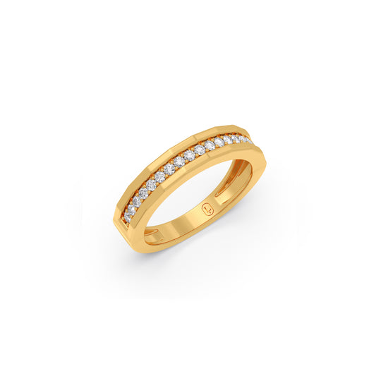 The Horizon Diamond Ring - Yellow