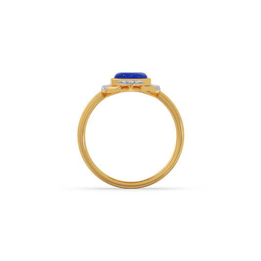 Evil Eye Serenity Ring - Yellow