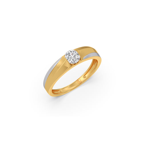 Forever Solitaire Couple Band For Her