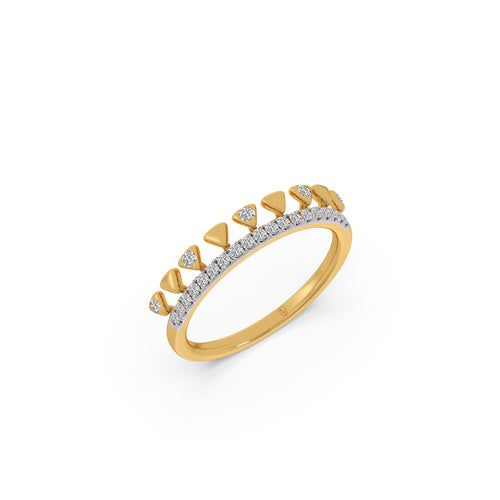 Sovereign Tiara Diamond Band