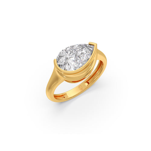 2.5 ct The Power She Wore Solitaire Ring