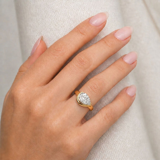 2.5 ct The Power She Wore Solitaire Ring - MH_AI