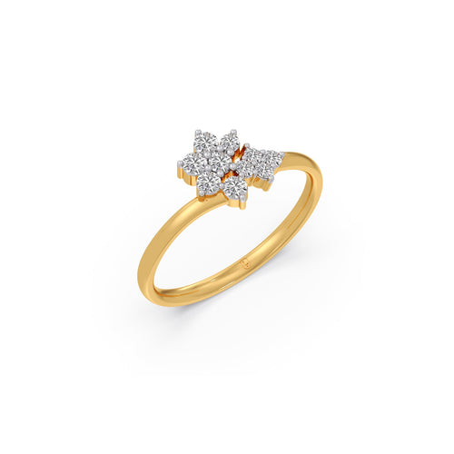 Celeste Cluster Diamond Ring