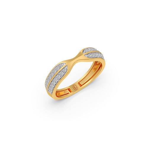 Twilight Curve Diamond Ring