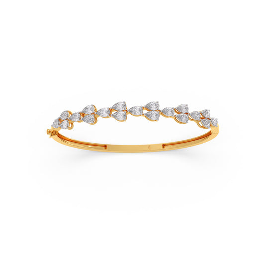 Eternal Willow Pear Diamond Bracelet - Yellow
