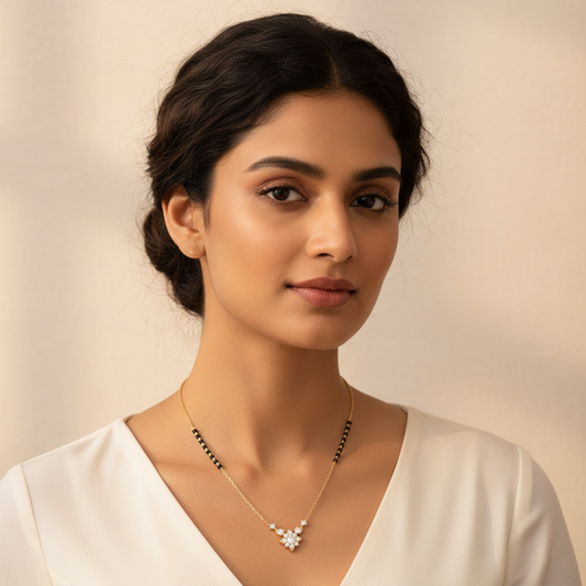 Delicate Round Diamond Tanmaniya - MQ