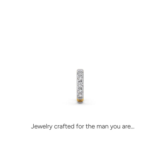 Mosaic Round Diamond Men's Bali - Yellow